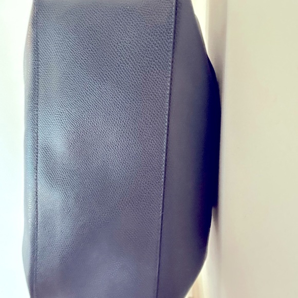 Navy Blue Coach City Zip Tote - Picture 3 of 7